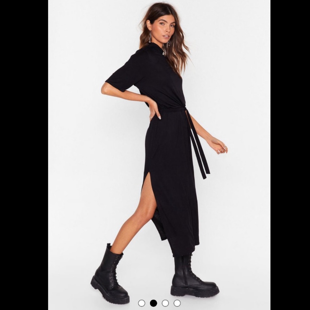 🎁 Nasty Gal Black Dress-6
